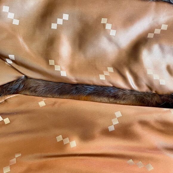 SABLE LUXURY VINTAGE FUR CAPE - Picture 10 of 11